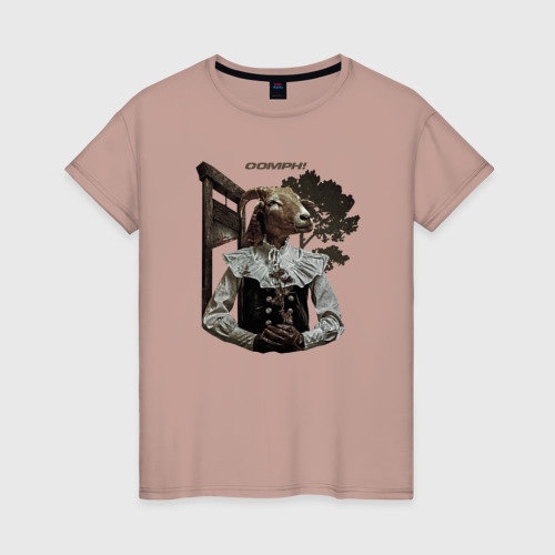 Женская футболка хлопок с принтом Richter und Henker, вид спереди #2