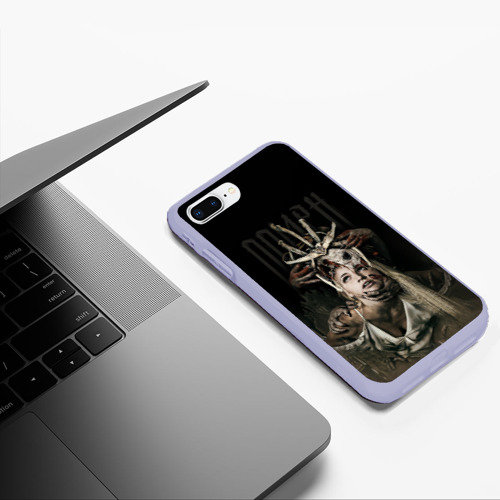 Чехол для iPhone 7Plus/8 Plus матовый Ritual Oomph, цвет светло-сиреневый - фото 5