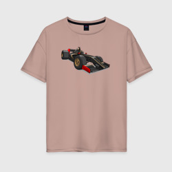 Женская футболка хлопок Oversize Formula-1 Lotus