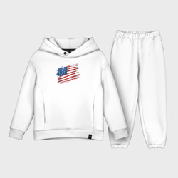 Детский костюм хлопок Oversize USA flag