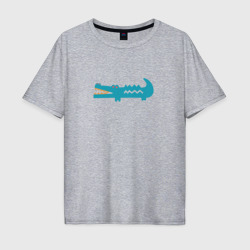 Гроза болота – Мужская футболка хлопок Oversize с принтом купить со скидкой в -16%
