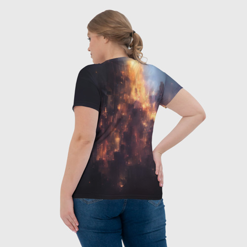 Женская футболка 3D Девушка геймер , цвет 3D печать - фото 7