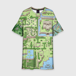 Детское платье 3D Zelda:  карта