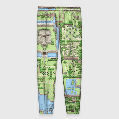 Женские брюки 3D Zelda:  карта, цвет 3D печать - фото 2