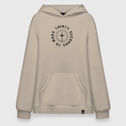 Худи SuperOversize хлопок 30STM logo