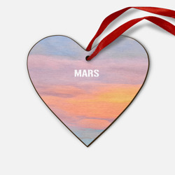 Деревянная игрушка Сердце Thirty Seconds to Mars Seasons