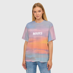 Женская футболка oversize 3D Thirty Seconds to Mars Seasons - фото 2