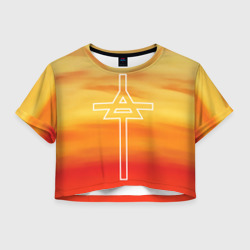 Женская футболка Crop-top 3D Icon 30STM