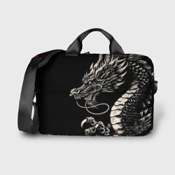 Сумка для ноутбука 3D Japanese dragon - irezumi - art