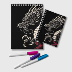 Блокнот Japanese dragon - irezumi - art