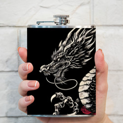 Фляга Japanese dragon - irezumi - art - фото 2