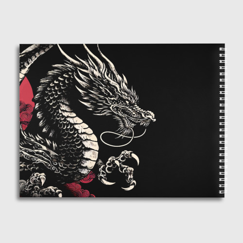 Альбом для рисования Japanese dragon - irezumi - art - фото 2