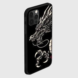 Чехол для iPhone 12 Pro Max Japanese dragon - irezumi - art - фото 2