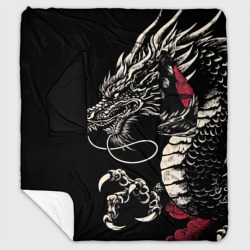 Плед с рукавами Japanese dragon - irezumi - art