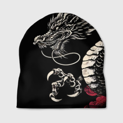 Шапка 3D Japanese dragon - irezumi - art