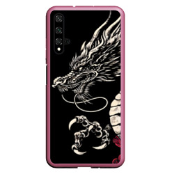 Чехол для Honor 20 Japanese dragon - irezumi - art