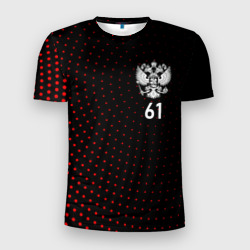 Мужская футболка 3D Slim Точки: Ростовская область