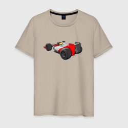 Формула-1 McLaren Senna – Мужская футболка хлопок с принтом купить со скидкой в -20%