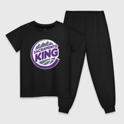 Детская пижама хлопок Sacramento king