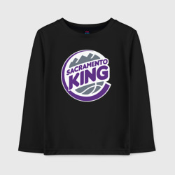 Детский лонгслив хлопок Sacramento king