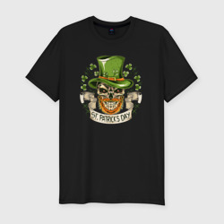 Мужская футболка хлопок Slim St. Patrick day