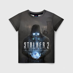 Детская футболка 3D STALKER 2 одиночка с артефактом