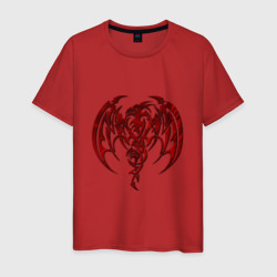 Мужская футболка хлопок Кельтский дракон