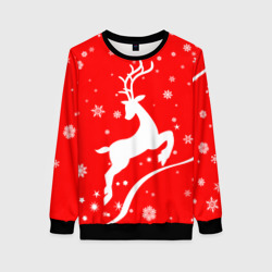 Christmas deer – Свитшот с принтом купить со скидкой в -35%