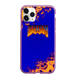 Чехол для iPhone 11 Pro Max матовый Doom x marshmallow