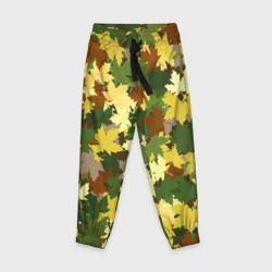 Детские брюки 3D Кленовый камуфляж