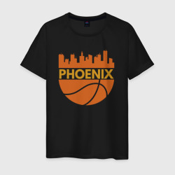 Мужская футболка хлопок Phoenix basketball city