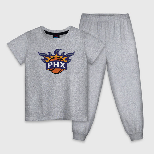 Детская пижама хлопок Phoenix Suns fire, цвет меланж