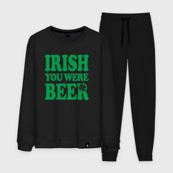 Мужской костюм хлопок Irish you were beer