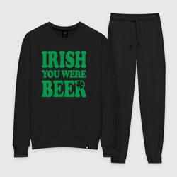 Женский костюм хлопок Irish you were beer