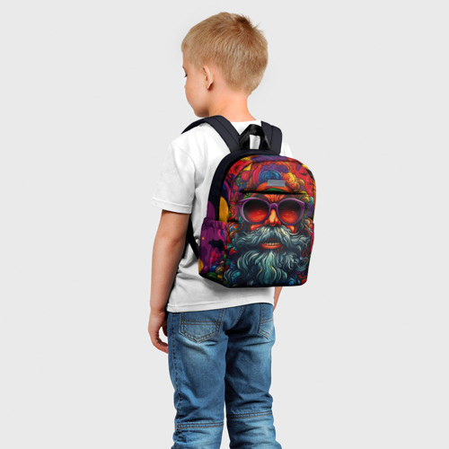 Детский рюкзак 3D Хайповый дед Мороз - фото 3