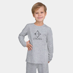 Детская пижама с лонгсливом хлопок Стрелец знак зодиака астрология - фото 2