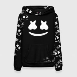 Женская толстовка 3D Marshmello black collection