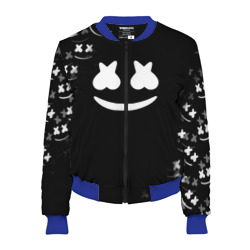 Женский бомбер 3D Marshmello black collection