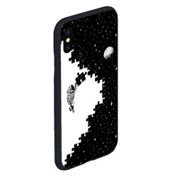 Чехол для iPhone XS Max матовый Космический пазл - фото 2