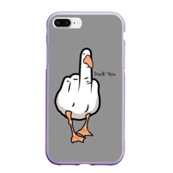 Чехол для iPhone 7Plus/8 Plus матовый Duck you