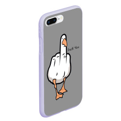 Чехол для iPhone 7Plus/8 Plus матовый Duck you - фото 2