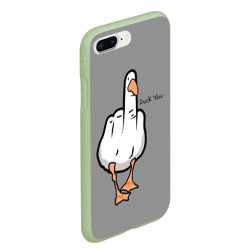 Чехол для iPhone 7Plus/8 Plus матовый Duck you - фото 2