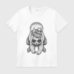 Мужская футболка хлопок Белка стильная