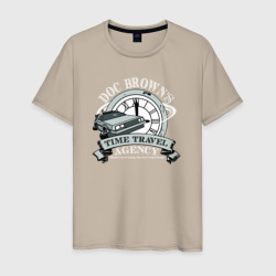 Time travel – Мужская футболка хлопок с принтом купить со скидкой в -20%