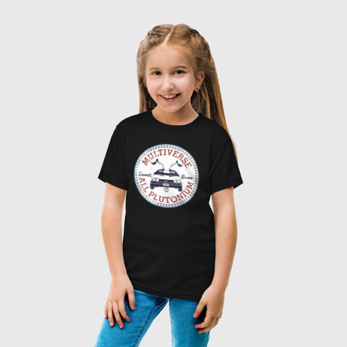Детская футболка хлопок All plutonium, цвет черный - фото 5