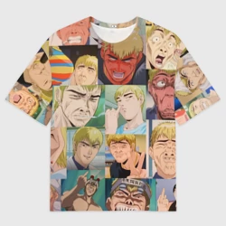 Мужская футболка oversize 3D ГТО - Эйкити 