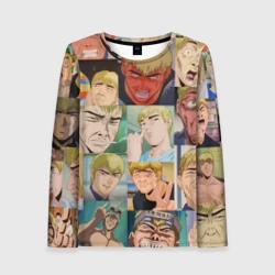 Женский лонгслив 3D ГТО - Эйкити 