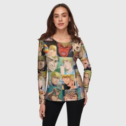 Женский лонгслив 3D ГТО - Эйкити  - фото 2