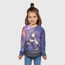 Детский лонгслив 3D Genshin Impact Ke Цин Ke Qing - фото 2
