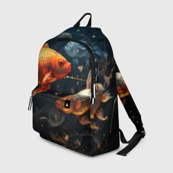 Рюкзак 3D Рыбки на темном фоне